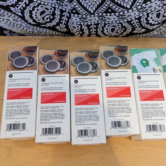 Bundle of 9 NWB Cricut Joy Infusible Ink Transfer Sheets - Picture 6 of 6